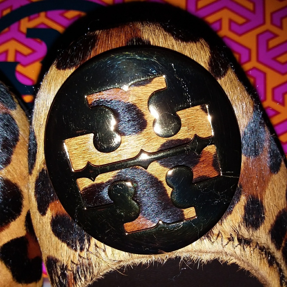 🎉HOST PICK🎉 Tory Burch Reva Leopard Ballet Flat - Picture 2 of 8